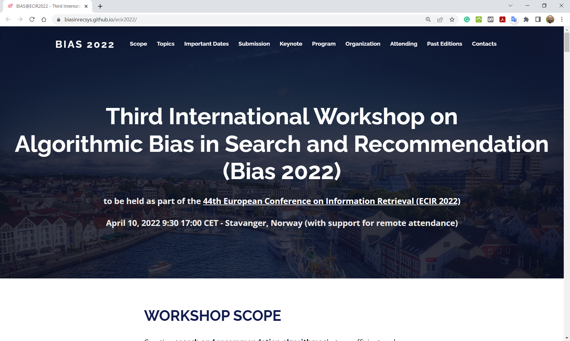 Accepted RecSys Papers & RecSys Bias at the ECIR2022