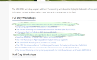 SIGIR Recommender Systems Workshops